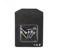 Colorful for Mountain Bike Bolts M5x18mm Rust Resistant Colorful | High strength steel core, precise hex socket, non-slip drive, for durable construction, easy install(Screws Multicolor)