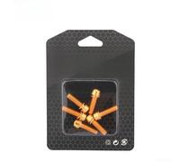 Colorful for Mountain Bike Bolts M5x18mm Rust Resistant Colorful | High strength steel core, precise hex socket, non-slip drive, for durable construction, easy install(Screws Gold)