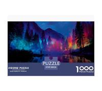 Colorful Forest 1000-piece Puzzle 38x26cm/1000pcs, Lake - Creative Stress-relief Game, Educational And Decoration Gift, Ideal for Families