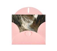 Colorful Forest Greeting Card with Pink Envelope Holidays Birthdays Weddings Anniversaries Write Unique Blessings