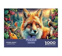 Colorful Fox 1000 Piece Jigsaw Puzzle with Whimsical Design - A Charming Challenge for All Ages And Beautiful Home Decoration 70x50cm/1000pcs
