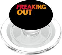 Colorful Freaking Out Speech Emblem for Adults and Kids PopSockets PopGrip for MagSafe