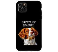 Colorful French Dogs Portraits - Brittany Spaniel Case for iPhone 11 Pro Max