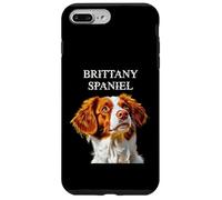 Colorful French Dogs Portraits - Brittany Spaniel Case for iPhone 7 Plus/8 Plus