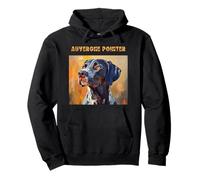 Colorful French Dogs Portraits Illustrations Pullover Hoodie