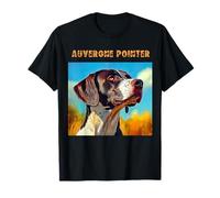 Colorful French Dogs Portraits Illustrations T-Shirt