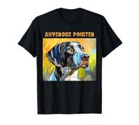 Colorful French Dogs Portraits Illustrations T-Shirt