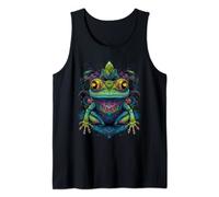 Colorful Frog | Psychedelic Art Trippy Hippie Men Women Tank Top