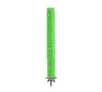 Colorful Frosted Parrot Perch Stand Natural Claw Grinding Pole Easy Install Accessory For Medium Cage Parrots Bird Parakeets