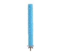 Colorful Frosted Parrot Perch Stand Natural Claw Grinding Pole Easy Install Bird For Medium Cage Accessory Parakeets Parrots