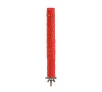 Colorful Frosted Parrot Perch Stand Natural Claw Grinding Pole Easy Install Cage Parakeets Parrots For Medium Accessory Bird