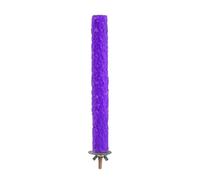 Colorful Frosted Parrot Perch Stand Natural Claw Grinding Pole Easy Install Cage Parrots For Medium Bird Parakeets Accessory
