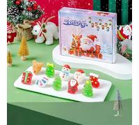 Colorful Fruit Christmas Marshmallow,Gummy Candies,Christmas Candy Gifts,Sweets,Preserved fruits,Desserts,Pastries,Dim Sum,Snack Foods,Confectionery, Delicious Chinese Snack Gifts (60 pcs)