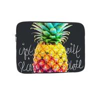 Colorful Fruit Pineapple Laptop Case 10 inch, Shockproof Protective Computer Sleeve Cover Water Resistant Laptop Bag Carrying Tablet Cover Briefcase Handbags Gifts for Men Women