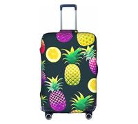 Colorful Fruit Pineapple Trolley Suitcase Protective Cover Business Travel Luggage Protector Fashion 18-32 Inches
