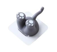 Colorful Funny Wall Hanging Hooks for Kids - Animal Shaped Wall Hanging Hooks for Kids Room, Cute Cat Coat Hooks, Self Adhesive Hooks, Creative Wall Hanging Coat Rack, Non-Trace Wall Hanging Hooks for