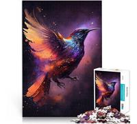 Colorful Galaxy Birdjigsaw 1000 pieces for adults Decompressing Intellectual Educational Toy Enhance love between couples 38x26cm