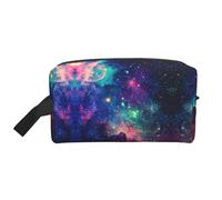 colorful Galaxy print Fashionable Travel Storage Bag, Portable Toiletry Bag Large Capacity Organizer
