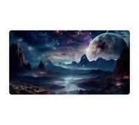Colorful Galaxy Space-1771 Cushioned Kitchen Runner Rug Mat Stain Resistant, Easy Wipe Clean for House Sink Office,15.7"x29.5"in
