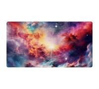 Colorful Galaxy Space-1807 Cushioned Kitchen Runner Rug Mat Stain Resistant, Easy Wipe Clean for House Sink Office,15.7"x29.5"in