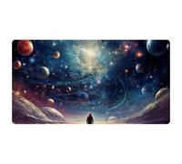 Colorful Galaxy Space-1825 Cushioned Kitchen Runner Rug Mat Stain Resistant, Easy Wipe Clean for House Sink Office,15.7"x29.5"in