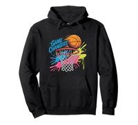 Colorful Game changers Basketball Tie Dye Color Splash Hoop Pullover Hoodie