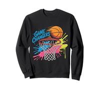 Colorful Game changers Basketball Tie Dye Color Splash Hoop Sweatshirt