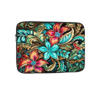 Colorful Garden Laptop Sleeve Case 13 Inch Suitable for Notebook Computer Tablet Traveling Carrying Simple Case