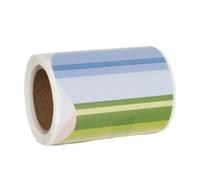 Colorful Geometric Bulletin Board Border Roll 16.4ft Scalloped