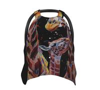 Colorful Giraffe Baby Car Seat Cover Soft Baby Nursing Cover Infant Carseat Stroller Cover for Girls and Boys