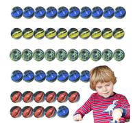 Colorful Glass Decorative Marble - Handmade Round for Games and Crafts | Mixed Artistic Marble for Aquarium Table Creative Decoration - Colorful Glass Beads, Banknotes E