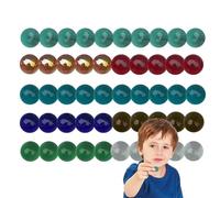 Colorful Glass Marble, Handmade Mixed Marble Decoration, Chinese Checkers Game Marble Stone for Vases, Fish Tank, Table