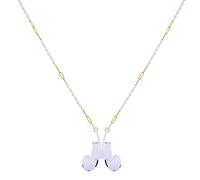 Colorful Glass Seed Beads Magnetic Anti-Lost Holder Strap Chain Necklace Leash String for Airpods Pro1 2 3, 72cm, White, 72cm