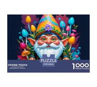 Colorful Goblin Art Sturdy Thick Paper Pieces Perfect for Improving Concentration, Patience And Logical Thinking in Spare Time 38x26cm/1000pcs