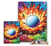 Colorful Golf 1000-Piece Jigsaw Puzzle Puzzles for Adults for Mother'S Day, Birthdays, Christmas Size 50x75cm