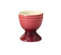 Colorful Gradient Ceramic Eggs Cup - Creative Circular Design For Home & Restaurant Use(Pink)