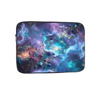 Colorful Graphics Universe Space Printed Laptop Sleeve for Men Women 12 inch Shockproof Laptop Case Bag for Travel Office School