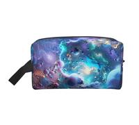 Colorful Graphics Universe Space Printed Makeup Bag Travel Portable Cosmetic Bag Large Capacity Makeup Case Toiletry Handbag Organiser for Women