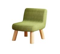 Colorful Green Accent Armchairs Comfortable Small Sofa Stools with Backrest for Cozy Living Room Decor Stylish Home Fur Space Saving Chairs for Modern Interiors