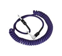 Colorful Guitar Instrument Cable 90 Degree Angled Connector Wire for Live Shows and Band Practice Light Weight Electric Cable