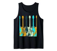 Colorful Guitars Tank Top