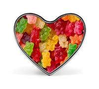 Colorful Gummy Bears Candy Heart Shaped Enamel Brooch Pin Button Badges Decoration Hat Clothing Bag Accessories Gift Crafts