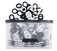 Colorful Hair Bobbles For Women Girl Childresn Scrunchies 100pcs Elastic Hairbands For Various Looks