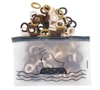 Colorful Hair Bobbles For Women Girl Childresn Scrunchies 100pcs Elastic Hairbands For Various Looks