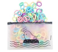 Colorful Hair Bobbles For Women Girl Childresn Scrunchies 100pcs Elastic Hairbands For Various Looks