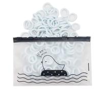 Colorful Hair Bobbles For Women Girl Childresn Scrunchies 100pcs Elastic Hairbands For Various Looks