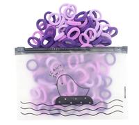 Colorful Hair Bobbles For Women Girl Childresn Scrunchies 100pcs Elastic Hairbands For Various Looks