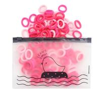 Colorful Hair Bobbles For Women Girl Childresn Scrunchies 100pcs Elastic Hairbands For Various Looks