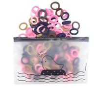 Colorful Hair Bobbles For Women Girl Childresn Scrunchies 100pcs Elastic Hairbands For Various Looks