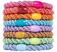 L. Erickson Grab & Go Ponytail Holders - Set of Eight - Spring